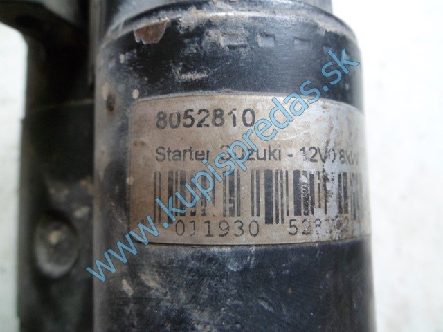 štartér na suzuki wagon r+, plus 1,3i, 8052810, 